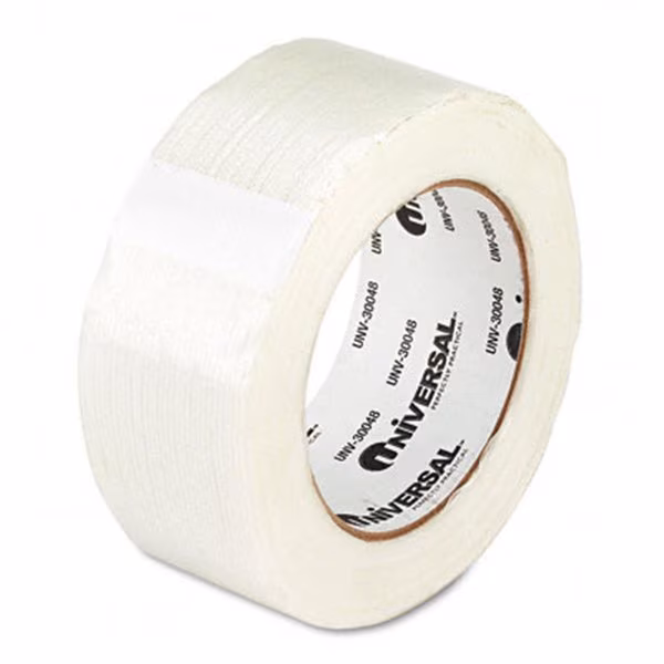 Universal General Purpose Filament Tape 2 x 60 Yards 3 Core, Universal Battery, Mfr#: 30048